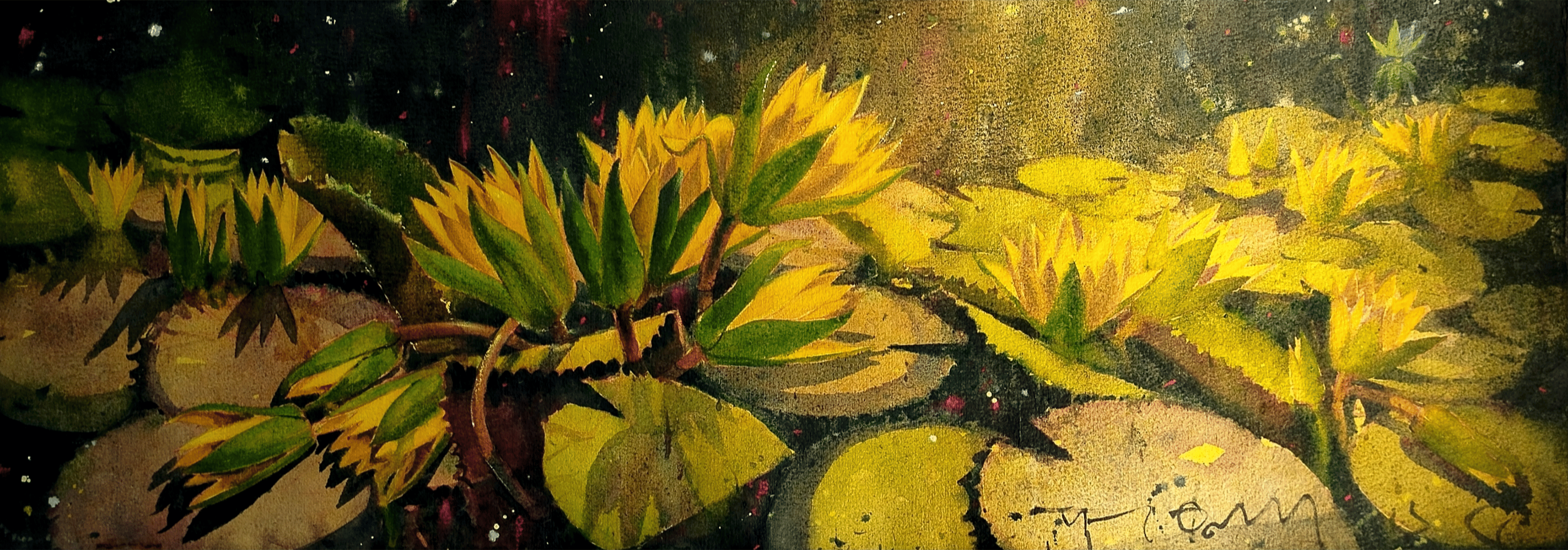 Golden Light 2 by Paresh Saha