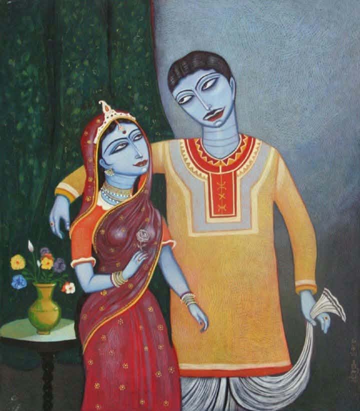 Bengali Couple by Bhaskar Lahiri