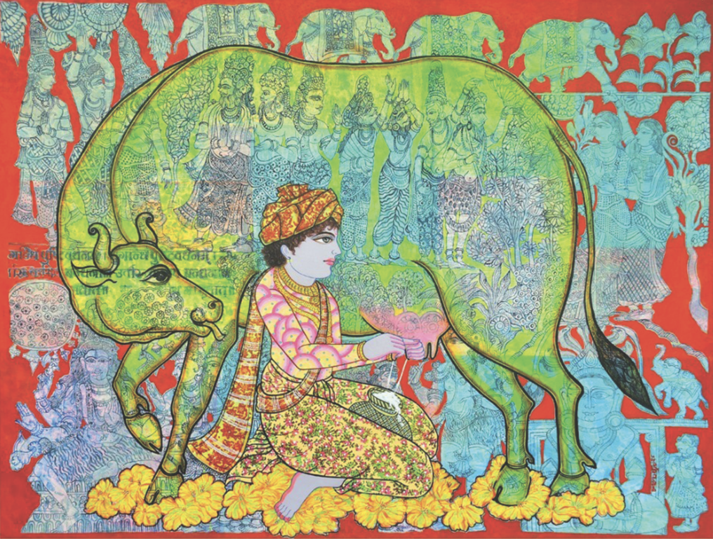 Krishna VII by Raju Battula